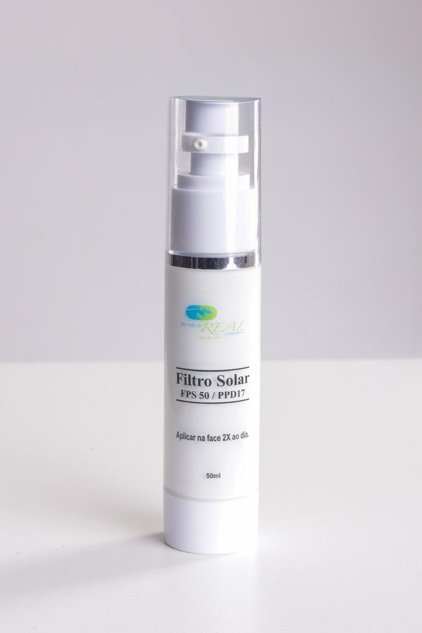 Filtro solar para pele sensível sem cor